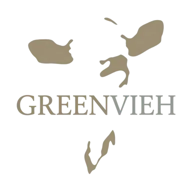 Logo des Greenvieh Chalets – Event-Location am Mieminger Plateau in Tirol